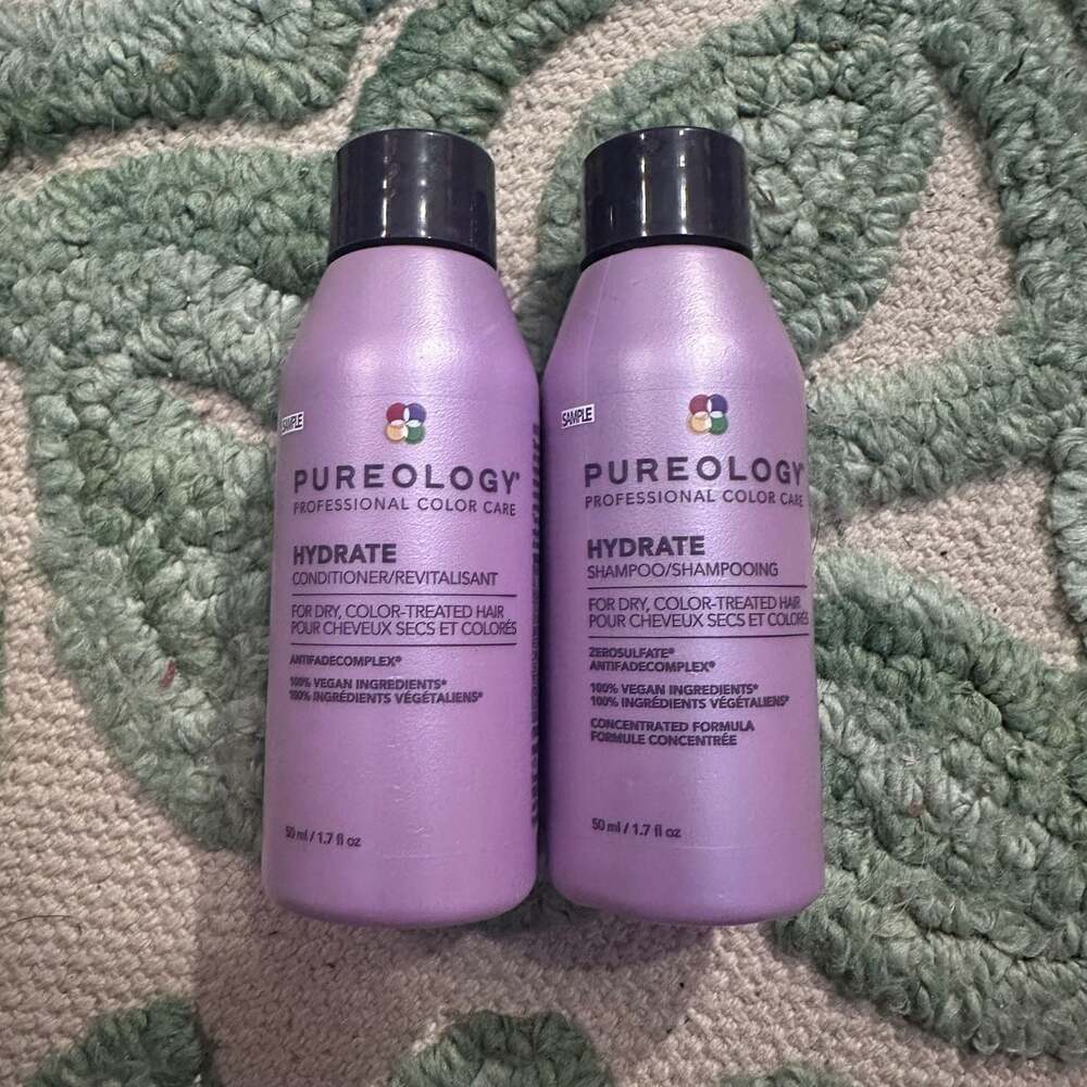Pureology Hydrate Shampoo and Conditioner 1.7 fl oz Travel Size Set